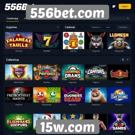 Principais jogos disponíveis no 556bet